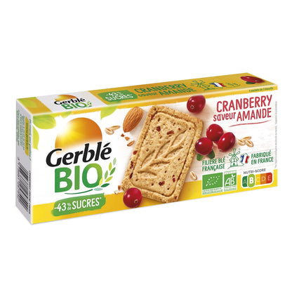 GERBLE Organic Almond Cranberry Biscuit