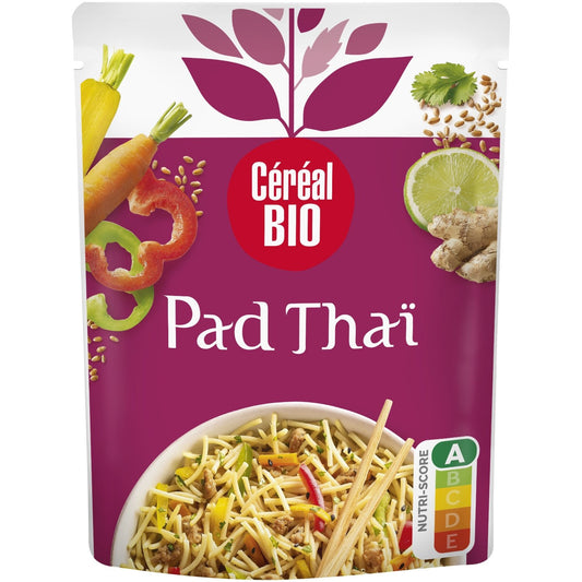 Nouilles Pad Thaï Bio CEREAL BIO le sachet de 220g