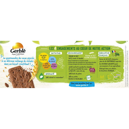 Biscuit Cacao Céréales GERBLE