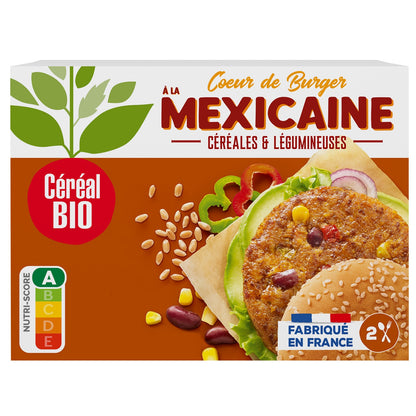 Mexican Burger Organic Cereals &amp; Legumes CEREAL BIO