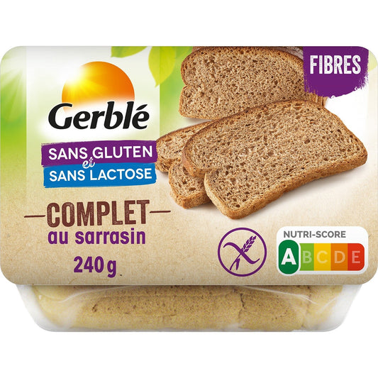 GERBLE Gluten-Free Wholemeal Buckwheat Bread