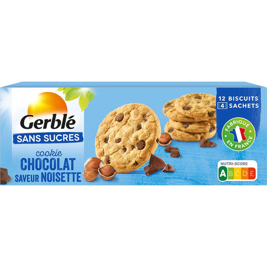 Cookie Chocolat Noisettes GERBLE BIO la boîte de 130g