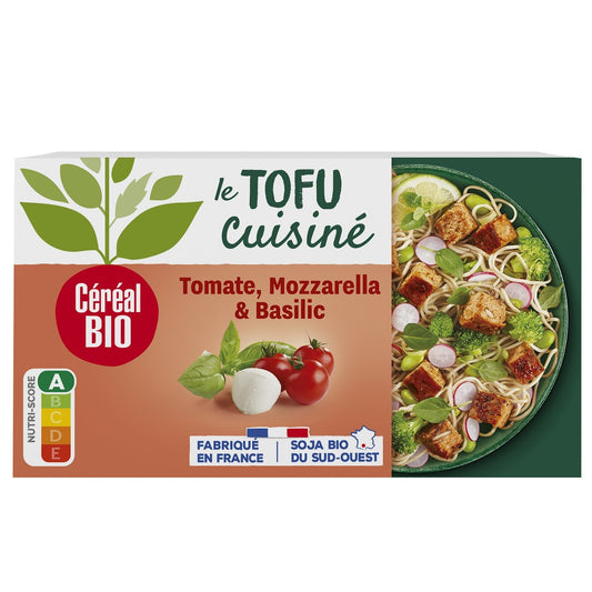 Tofu Cuisine Tomate Mozzarella Bio CEREAL BIO le paquet de 180g