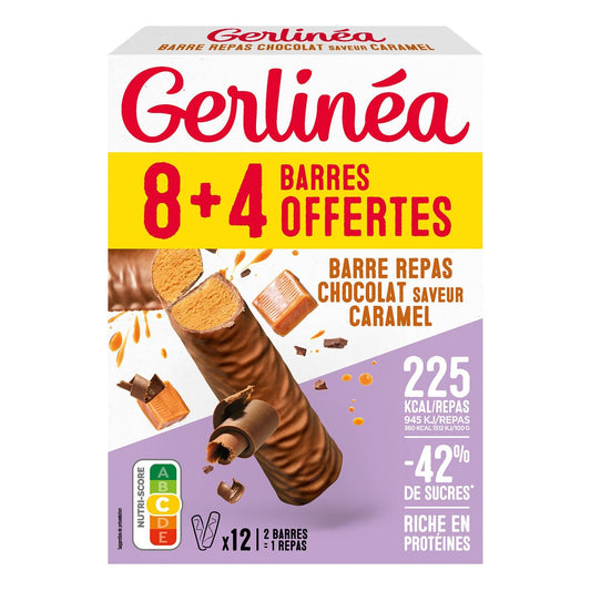GERLINEA Caramel Flavor Cereal Bar