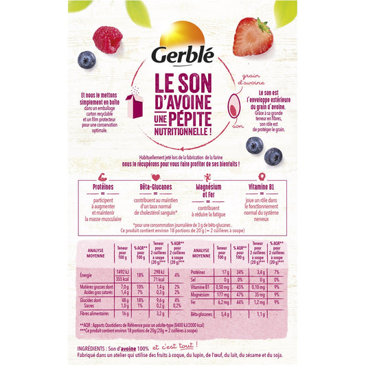 GERBLE Oat Bran