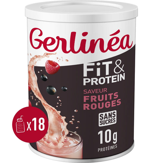GERLINEA Red Fruit Whey Protein Drink