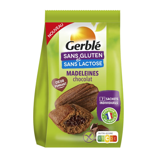 Madeleines Chocolat GERBLE la boite de 200g