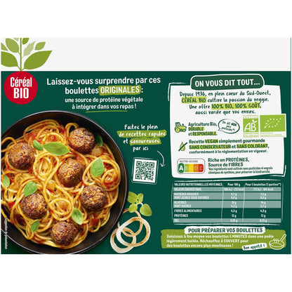 Boulettes Veggie Originale Bio CEREAL BIO