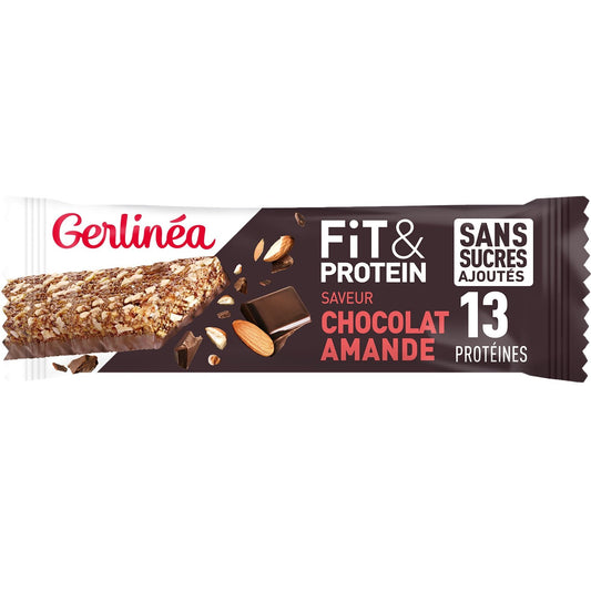 Barre Protéinée Chocolat Amande GERLINEA la barre de 45g