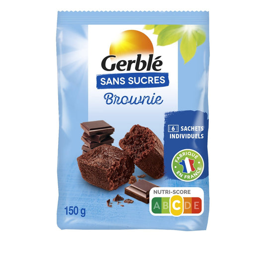 Brownie Sans Sucres GERBLE le sachet de 150g