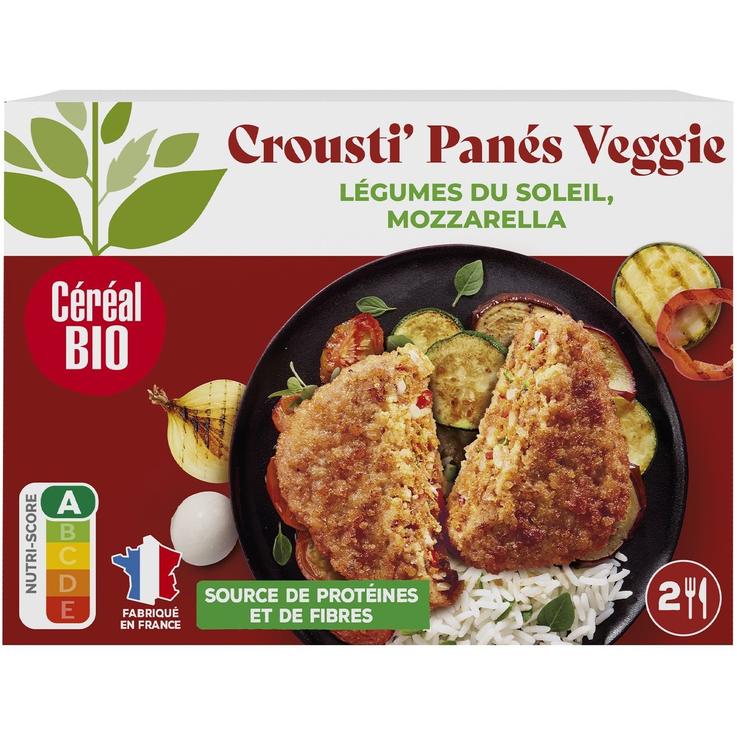 Crispy Breaded Vegetables Sun Mozza CEREAL ORGANIC