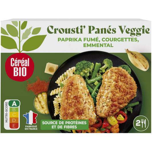 Crispy Breaded Veggie Smoked Paprika, Zucchini, Emmental CEREAL ORGANIC