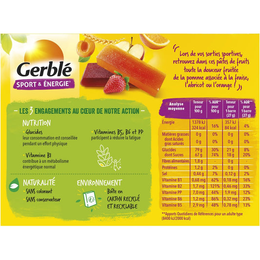 GERBLE Fruit Pastes