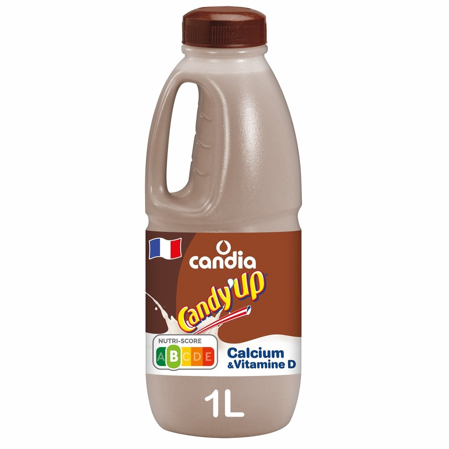 [ANTI-GASPILLAGE] Boisson Lactée Chocolat Candy'up CANDIA - Date de durabilité minimale : 18/04/2025