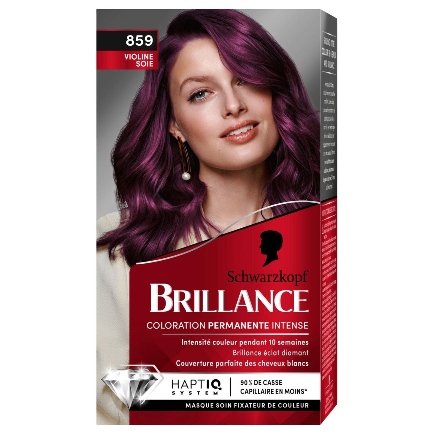 Coloration Permanente 859 Violine Soie Brillance SCHWARZKOPF