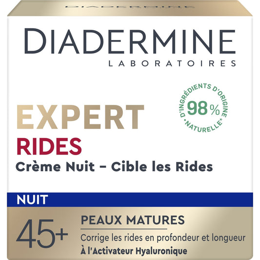 Soin Anti-Âge Nuit/repulpant DIADERMINE le pot de 50 ml