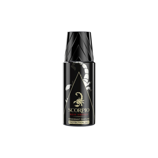 Déodorant Spray Homme Parfumant Noir Absolu SCORPIO le spray