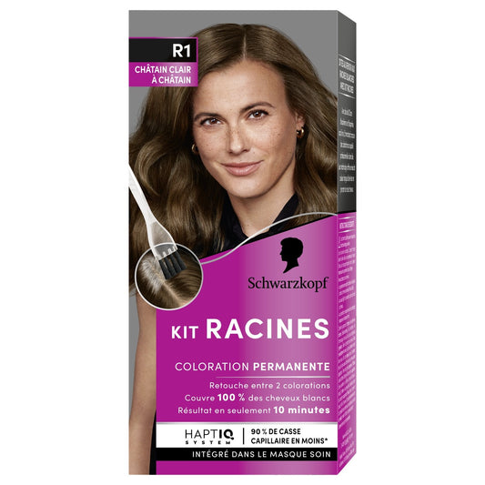 Permanent Coloration Root Kit R1 Light Brown to Chestnut SCHWARZKOPF