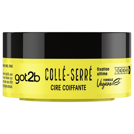 Cire Cheveux Collé Serré Got2b SCHWARZKOPF le pot de 75mL