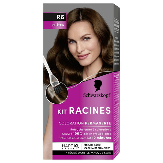 Permanent Coloration Root Kit R6 Natural Chestnut SCHWARZKOPF