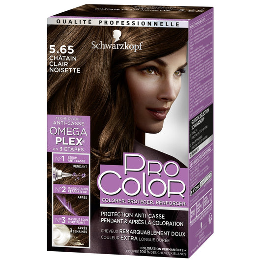 Permanent Color 5-65 Light Brown Hazelnut SCHWARZKOPF PRO COLOR