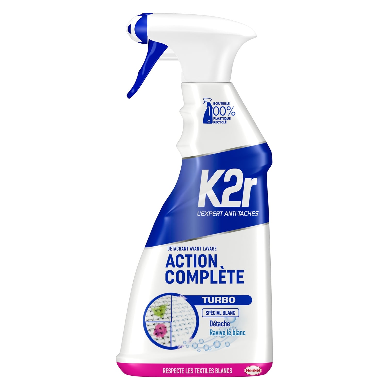 Détachant Avant Lavage Spécial Blanc K2R 