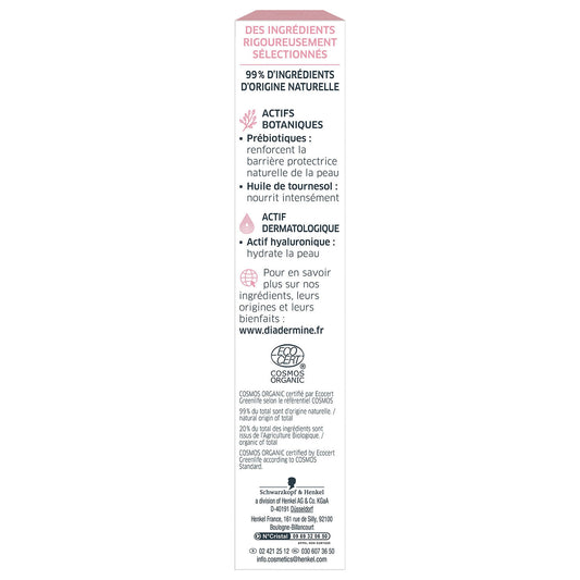 DIADERMINE Bio Feuchtigkeitsspendende Tagesgesichtscreme