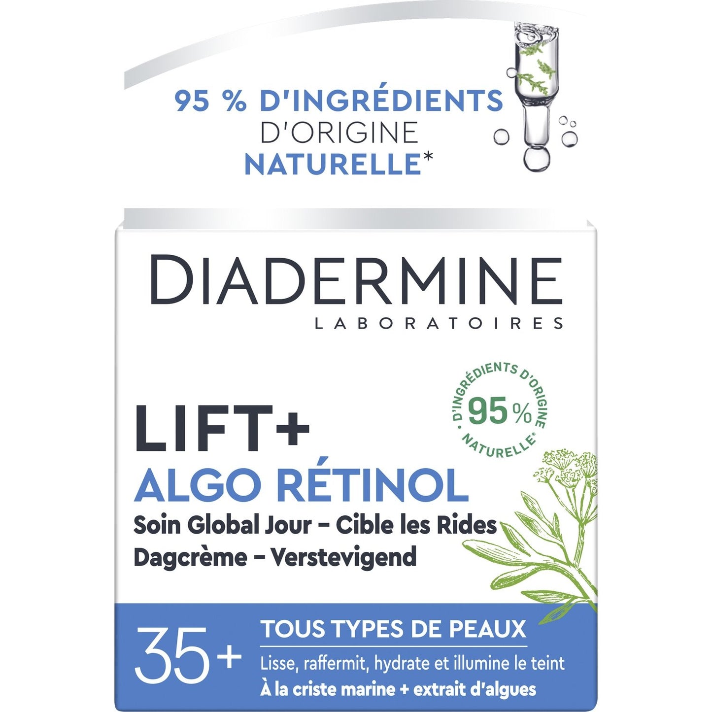 Lift + Algo Retinol Day Cream for Face DIADERMINE