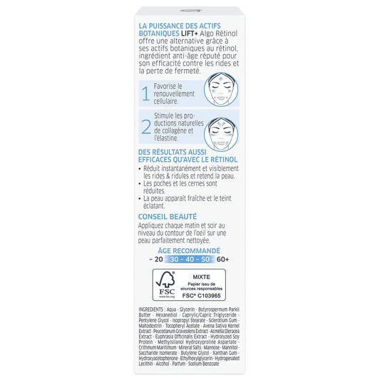 Anti-Wrinkle Eye Care Lift + Algo Retinol DIADERMINE