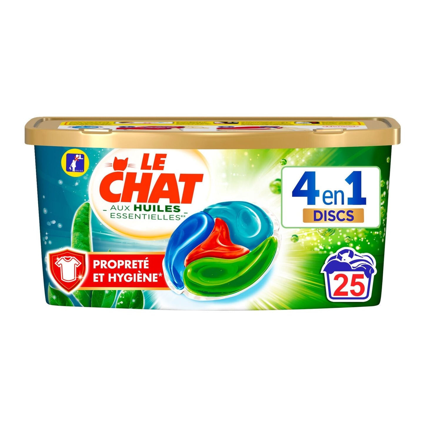 Laundry Capsule Discs Cleanliness Hygiene LE CHAT