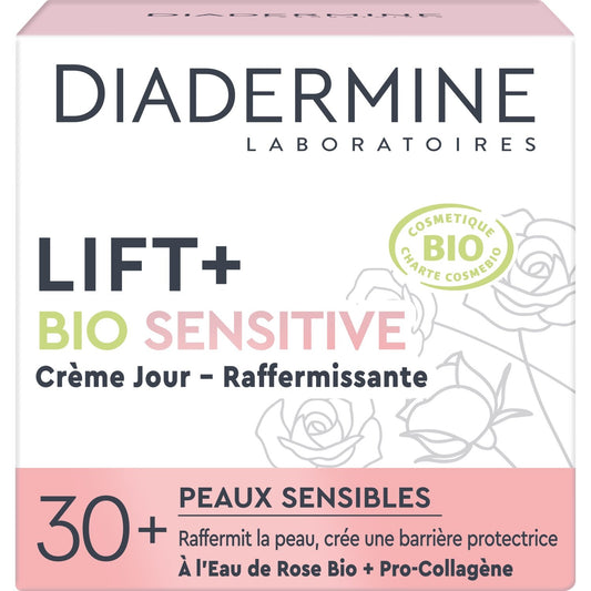 Sensitive Skin Firming Day Cream with Rose Water &amp; Pro-Collagen Lift+bio Sensitive DIADERMINE