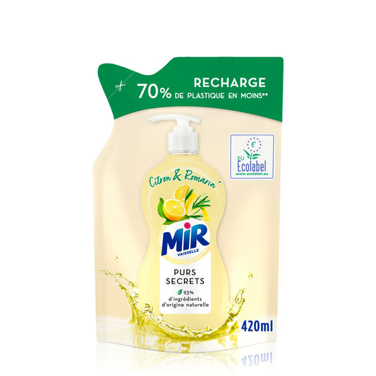 MIR DISHWASHING LIQUID Lemon &amp; Rosemary