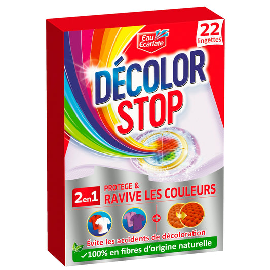 DECOLOR STOP Anti-Fading Wipe Revives Colors