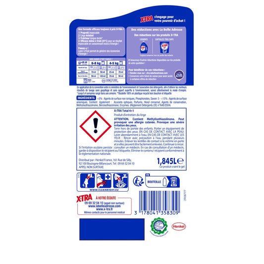 Ecopack Liquid Laundry Detergent White &amp; Colors X-TRA