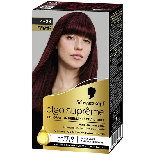 Permanent Coloration 4-23 Burgundy Velvet SCHWARZKOPF OLEO SUPREME