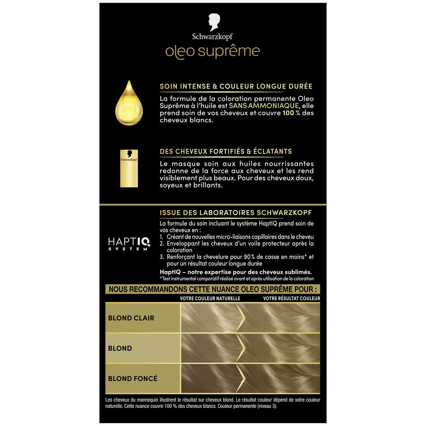 Coloration Permanente 8-05 Blond Clair Sans Ammoniaque Oleo Supreme SCHWARZKOPF OLEO SUPREME
