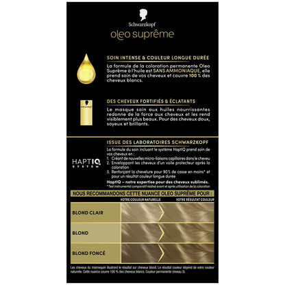 Coloration Permanente 8-05 Blond Clair Sans Ammoniaque Oleo Supreme SCHWARZKOPF OLEO SUPREME