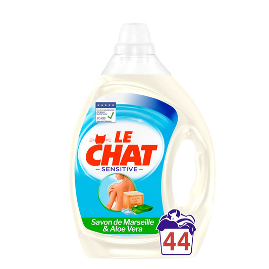 LE CHAT Hypoallergenic Sensitive Liquid Laundry Detergent