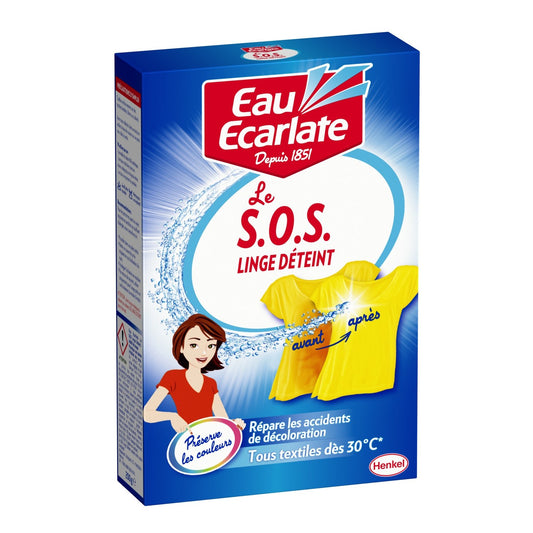 Stain Remover and Repairer for Discolored Laundry EAU ECARLATE