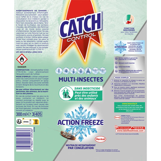 Insecticide Spray Action Freeze CATCH 