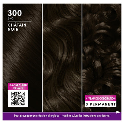 Coloration Permanente 300 Châtain Noir Sans Ammoniaque Perfect Mousse SCHWARZKOPF