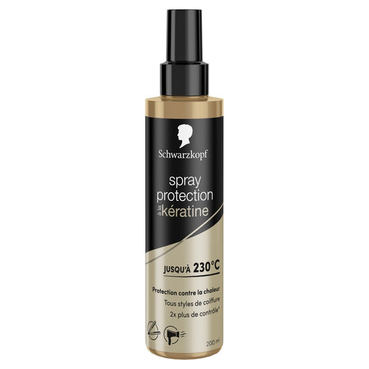 SCHWARZKOPF Keratin Thermoprotective Hair Protection Spray 230°C