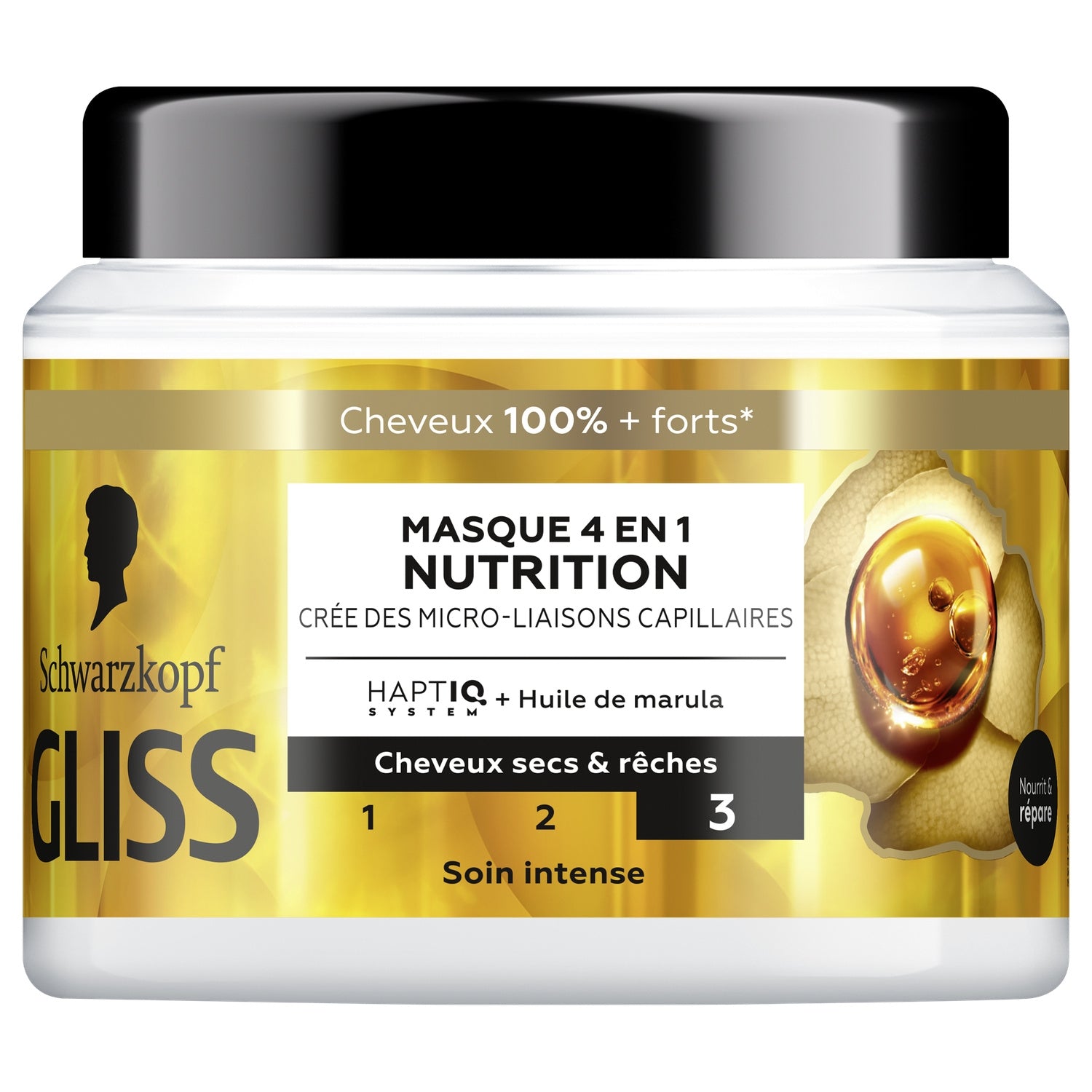 Masque Nutrition Haptiq Et Huile De Marula Gliss GLISS 