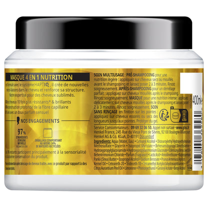 Masque Nutrition Haptiq Et Huile De Marula Gliss GLISS 