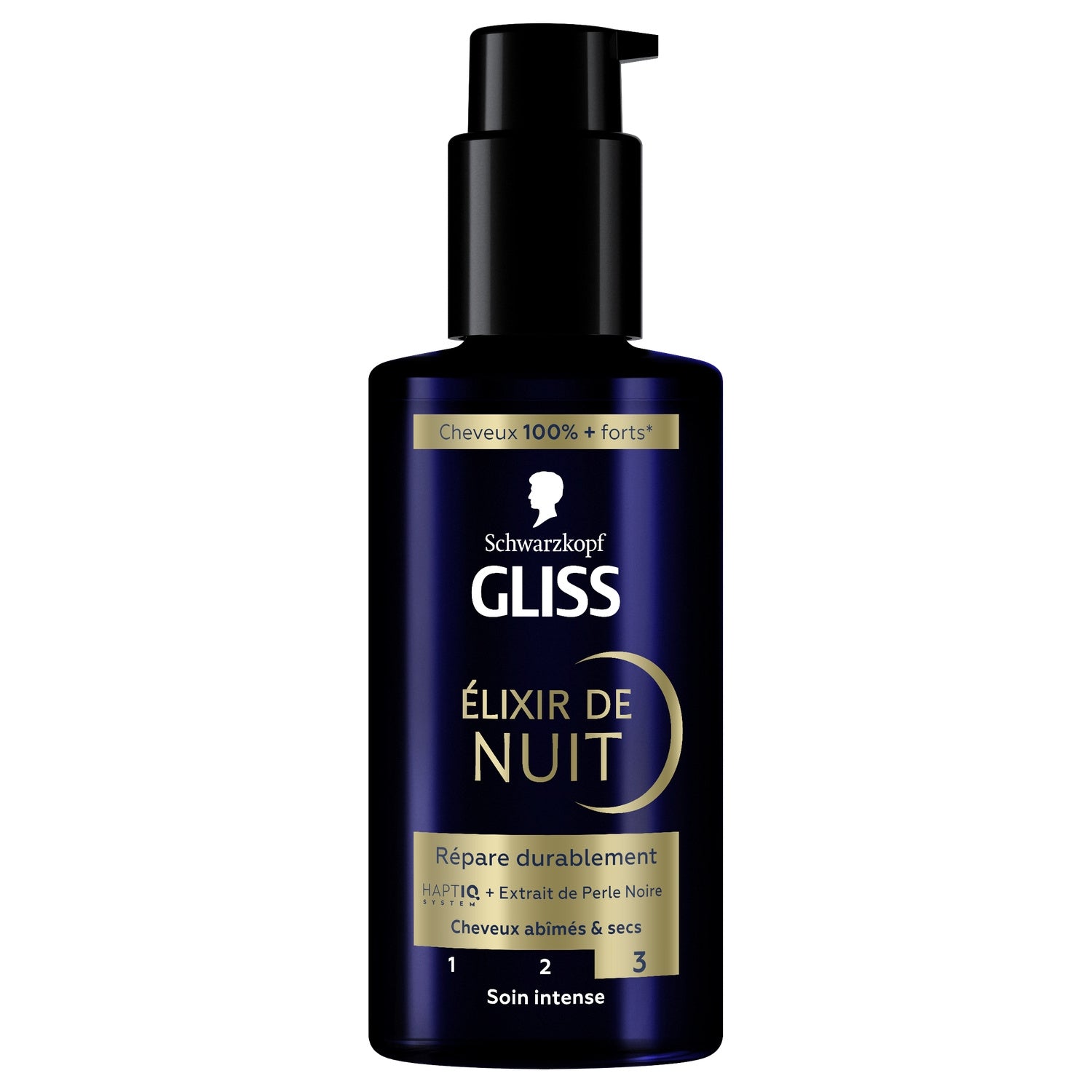 Soin cheveux Elixir de Nuit Répare Durablement Cheveux Secs Abîmés Gliss GLISS 