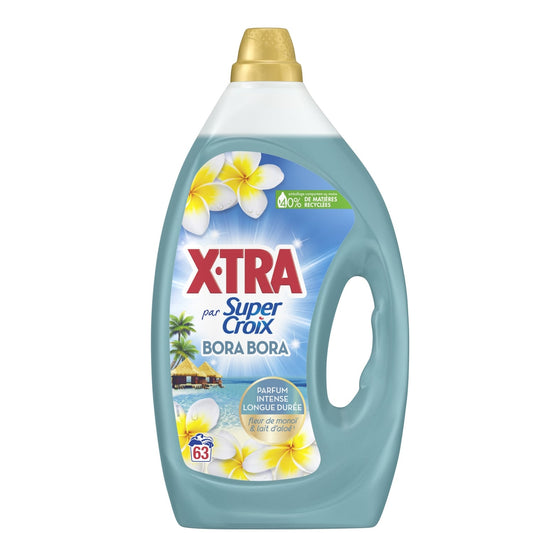 Lessive liquide Bora bora Fleur de monoi et Lait d'aloe SUPER CROIX 