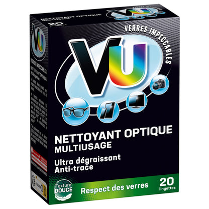 Nettoyant Optique Verres Ultra Dégraissant Et Anti-Traces VU 