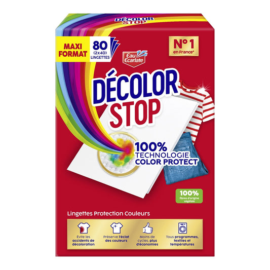 Lingettes Protection Couleurs DECOLOR STOP 