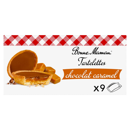 BONNE MAMAN Chocolate Caramel Tartlets Cookies