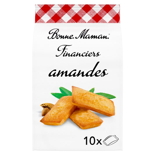 Gâteaux Financiers Amande BONNE MAMAN le sachet de 10 financiers de 250g
